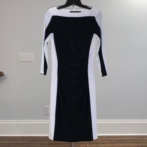 Lauren Ralph Lauren 3/4 Sleeve Dress